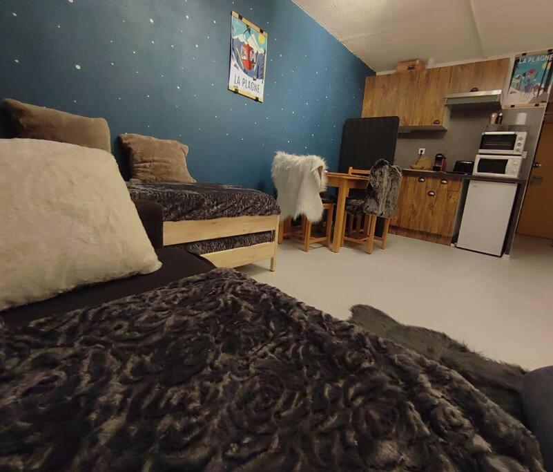 Studio Cosy 2100M Pied Des Pistes-Direct To Ski Slopes-Ski In Ski Out-La Plagne Aime 2000 外观 照片