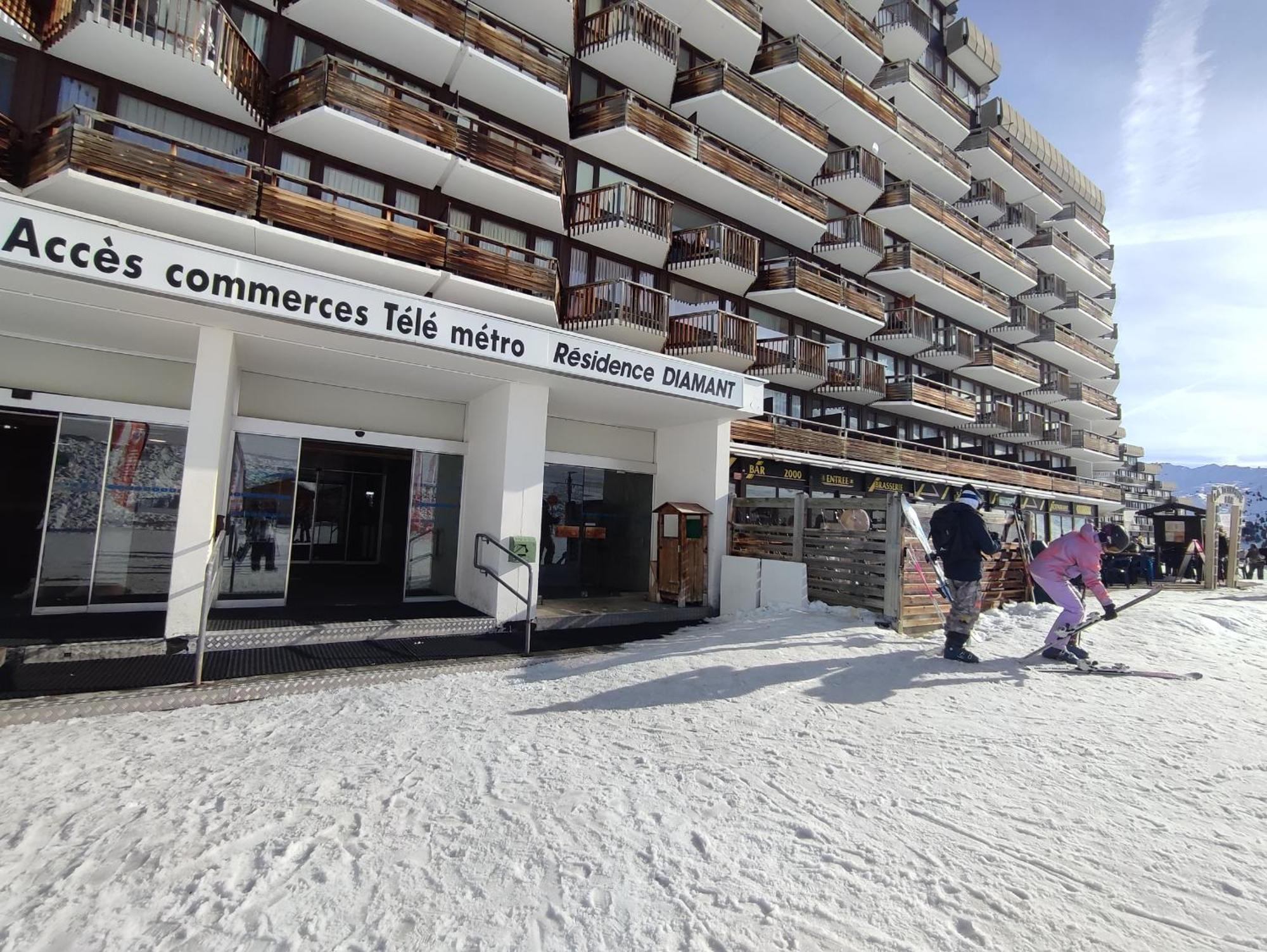 Studio Cosy 2100M Pied Des Pistes-Direct To Ski Slopes-Ski In Ski Out-La Plagne Aime 2000 外观 照片