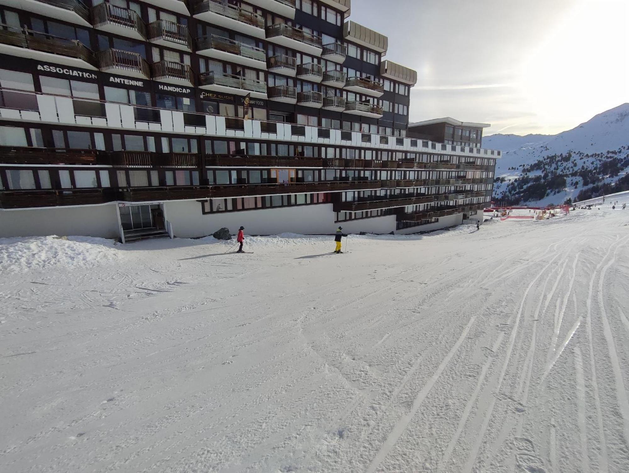 Studio Cosy 2100M Pied Des Pistes-Direct To Ski Slopes-Ski In Ski Out-La Plagne Aime 2000 外观 照片