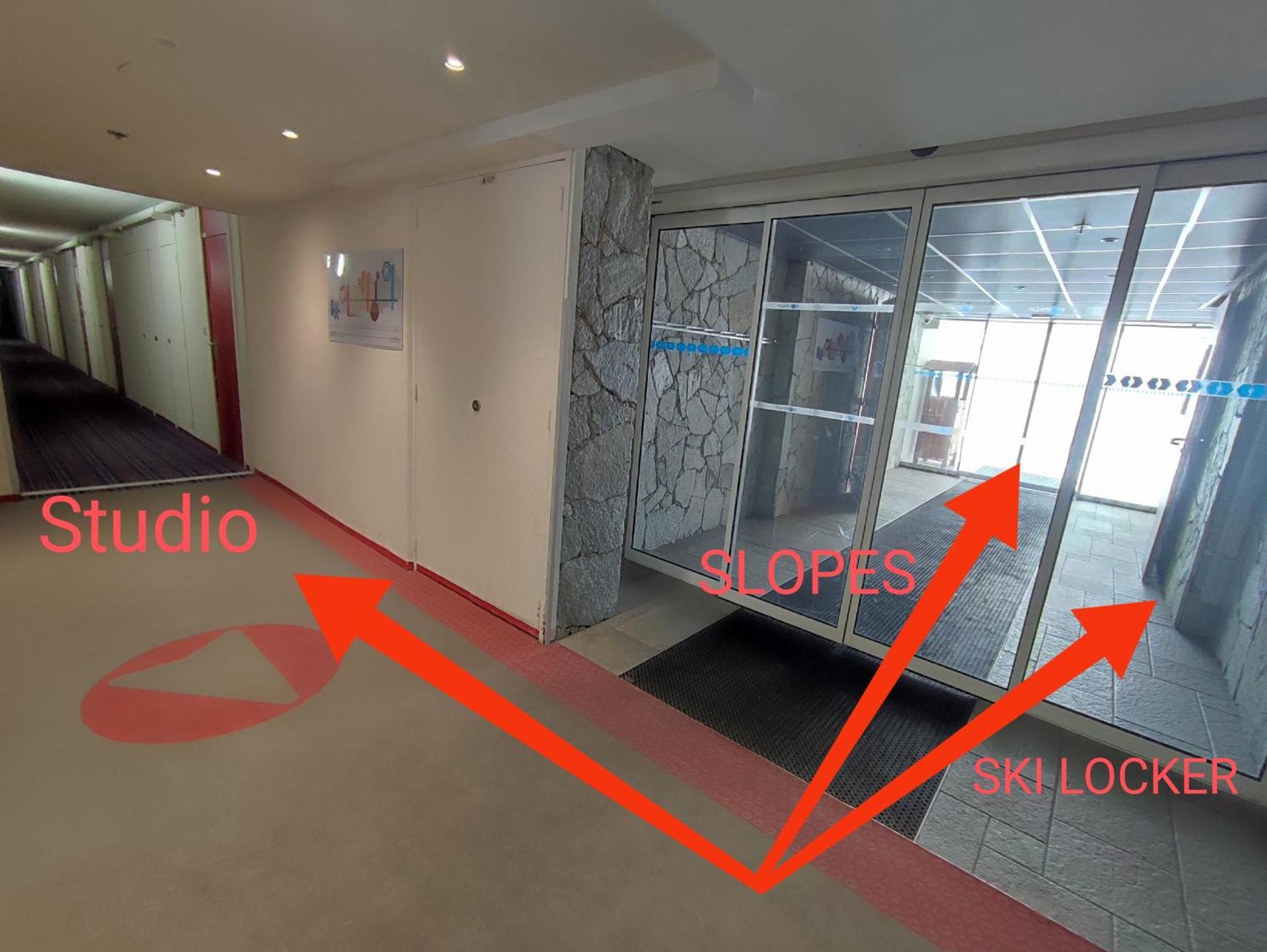 Studio Cosy 2100M Pied Des Pistes-Direct To Ski Slopes-Ski In Ski Out-La Plagne Aime 2000 外观 照片