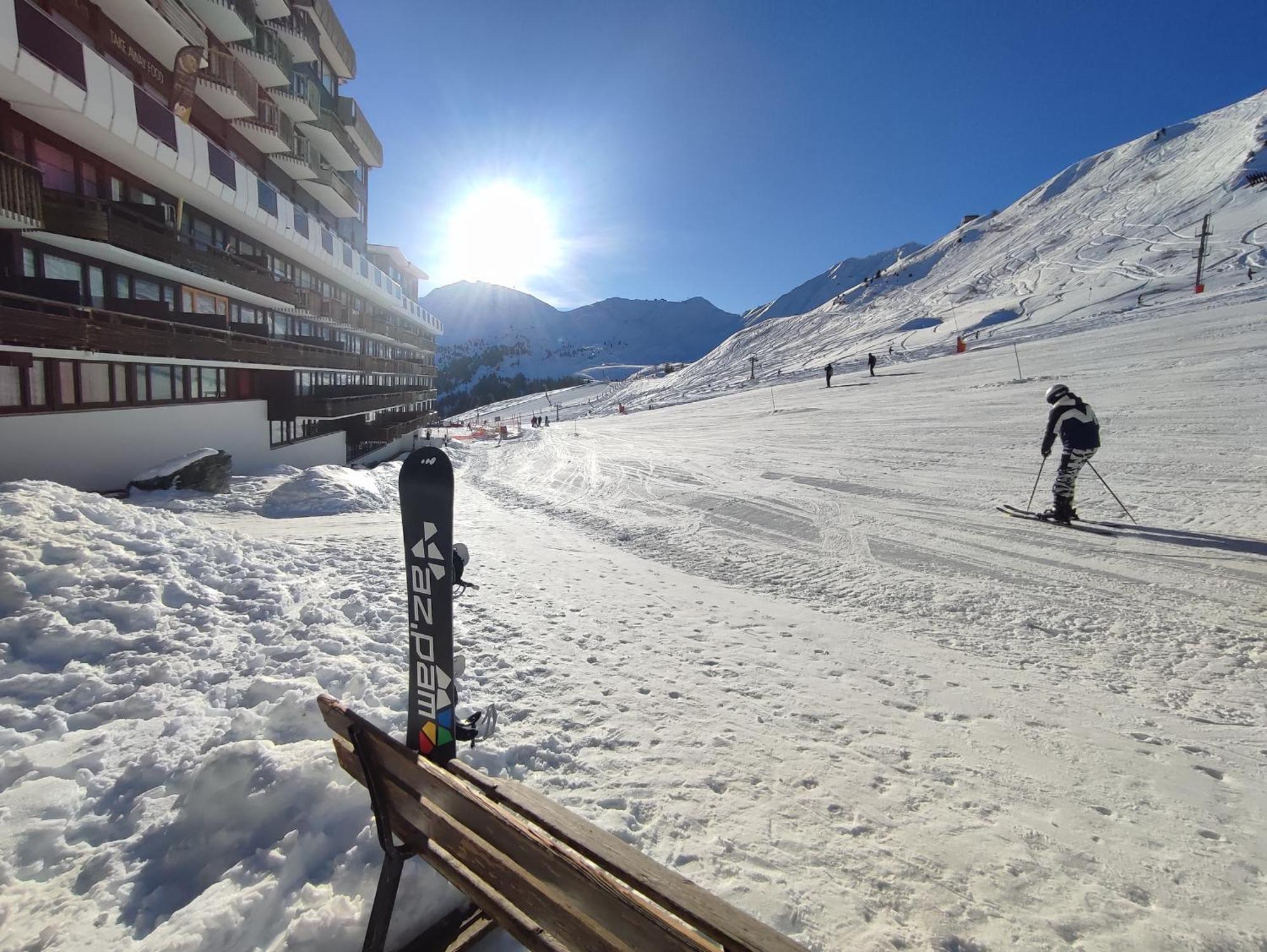 Studio Cosy 2100M Pied Des Pistes-Direct To Ski Slopes-Ski In Ski Out-La Plagne Aime 2000 外观 照片