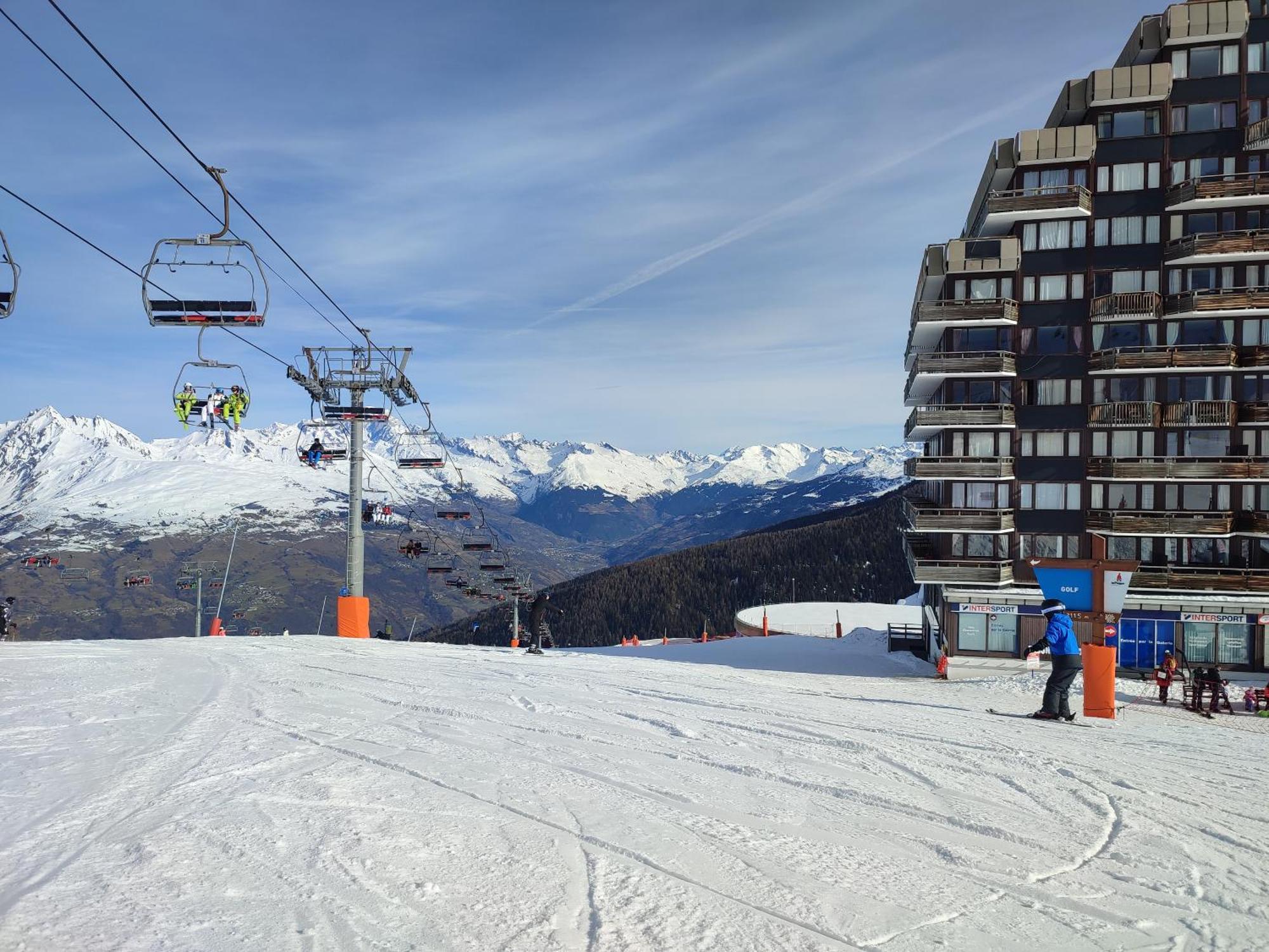 Studio Cosy 2100M Pied Des Pistes-Direct To Ski Slopes-Ski In Ski Out-La Plagne Aime 2000 外观 照片