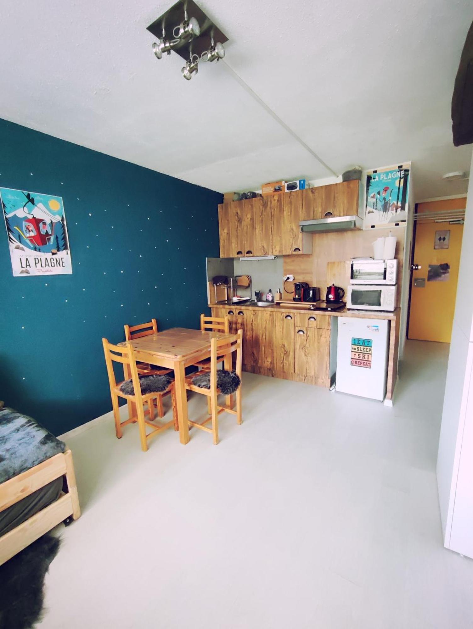 Studio Cosy 2100M Pied Des Pistes-Direct To Ski Slopes-Ski In Ski Out-La Plagne Aime 2000 外观 照片
